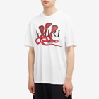 AMIRI Men's CNY Snake T-Shirt in White/Red