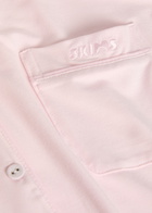 Skims Logo-embroidered Stretch-modal Pyjama set Multicoloured