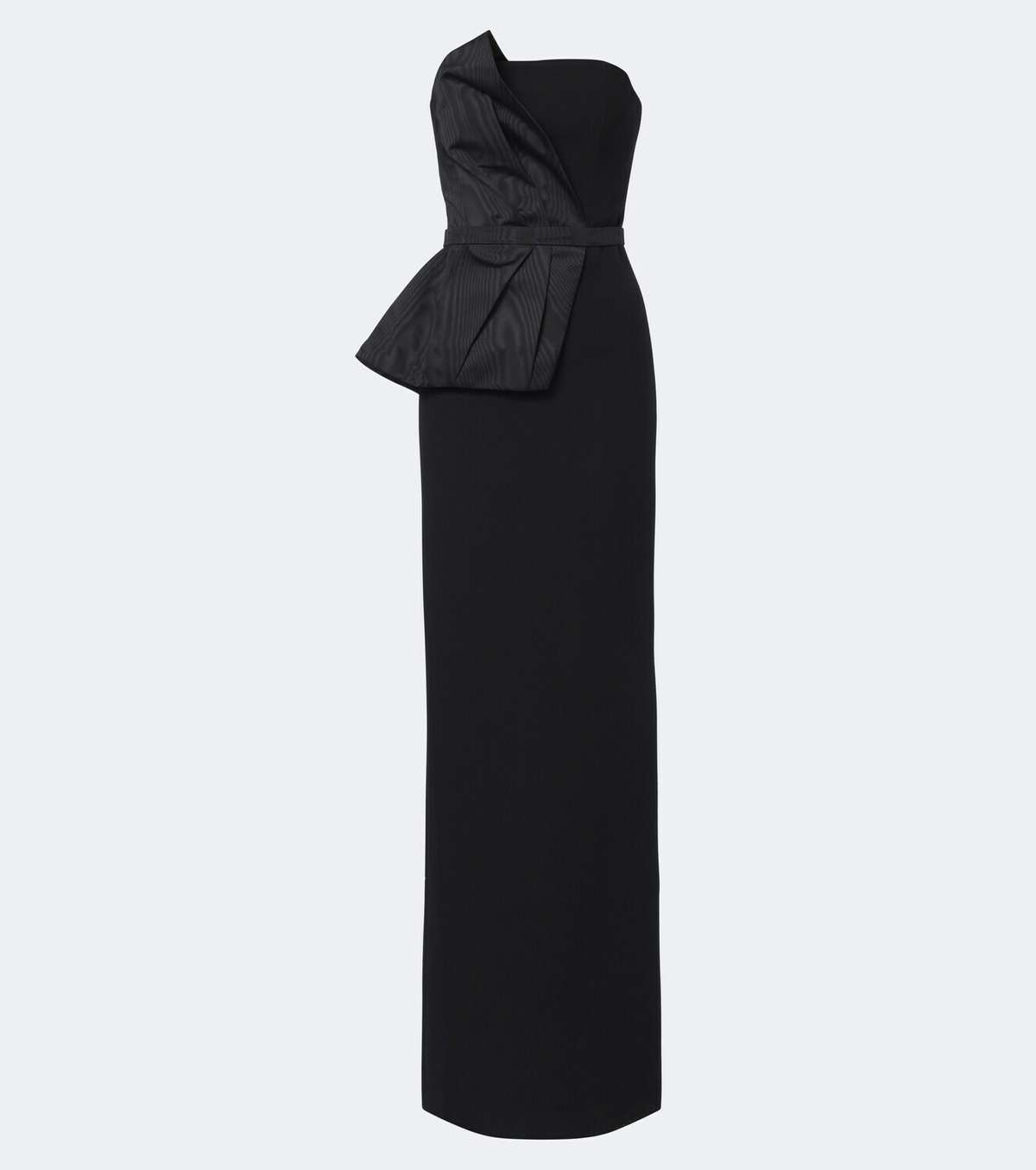 Safiyaa Kasia draped crêpe gown
