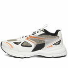 Axel Arigato Men's Marathon Sneakers in White/Black/Orange