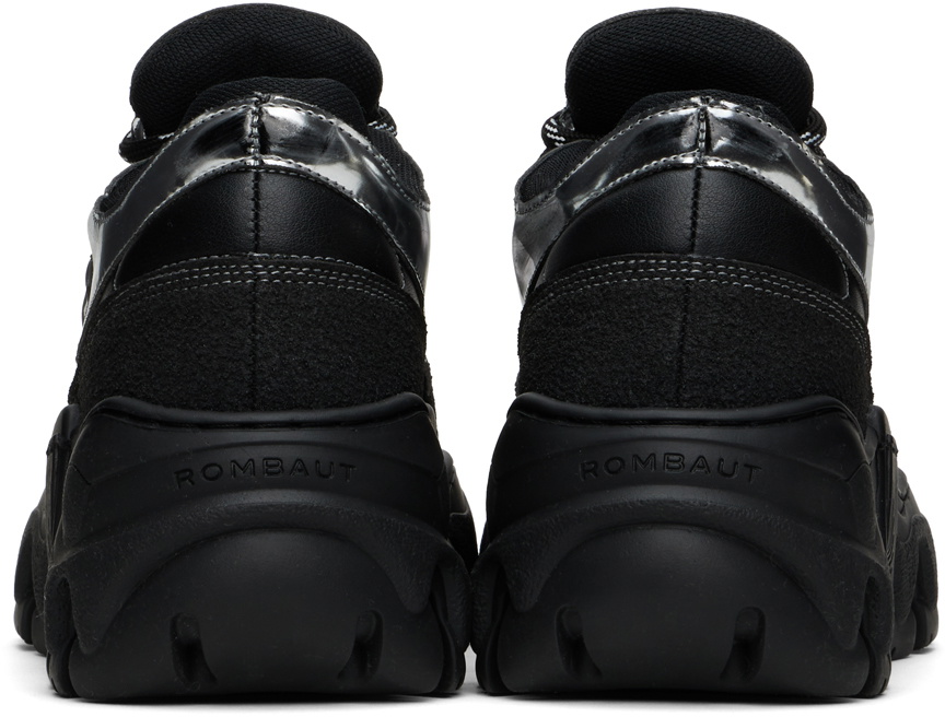 Rombaut Black & Silver Boccaccio II Asfalto Sneakers Rombaut