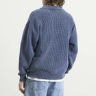 Bound Men's Acid Wash Half Zip Pullover in Navy