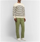 Armor Lux - Pleated Cotton Trousers - Green