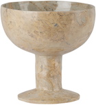 Soho Home Green Jasper Footed Bowl
