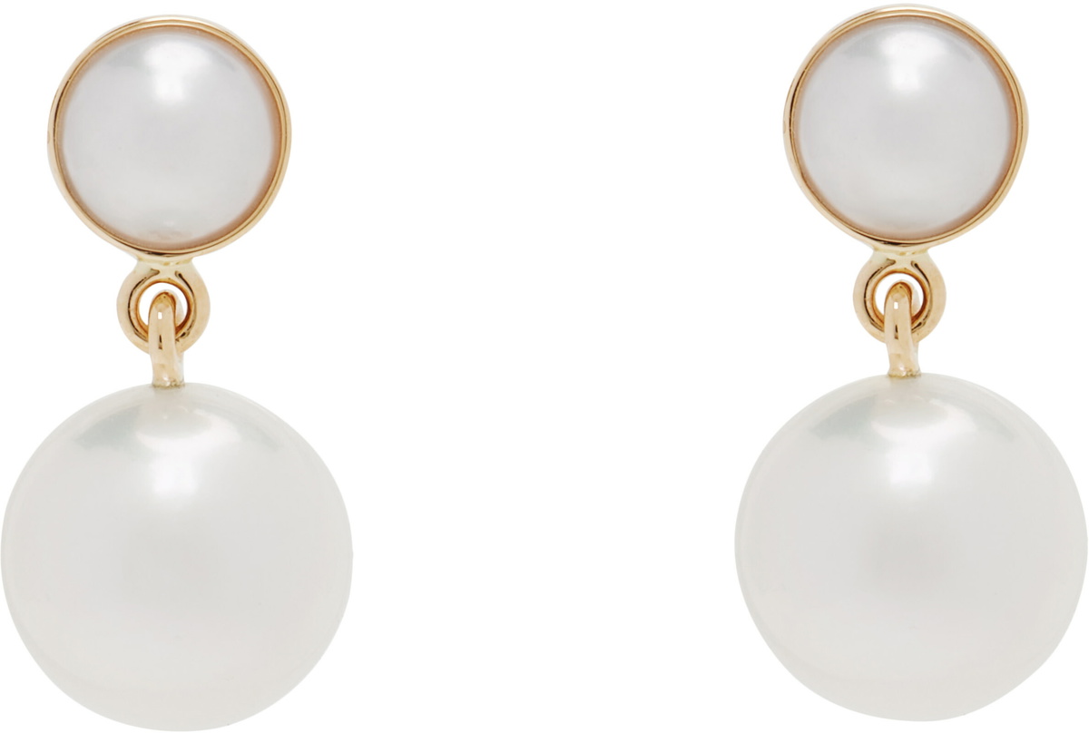 Sophie Bille Brahe Luce de Perle Earrings