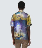 Loewe - x Howl's Moving Castle printed silk-blend shirt