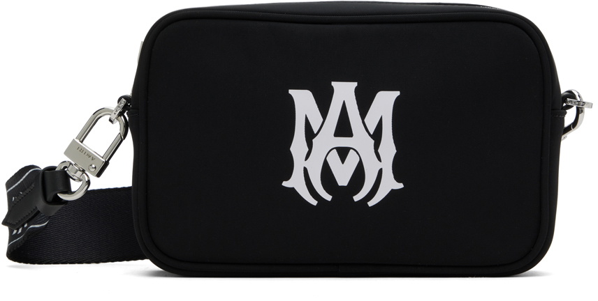 【AMIRI】ブラック 'AMIRI' MA Quad カメラバッグ ※送関込 AMIRI Black MA Camera Case Bag Amiri