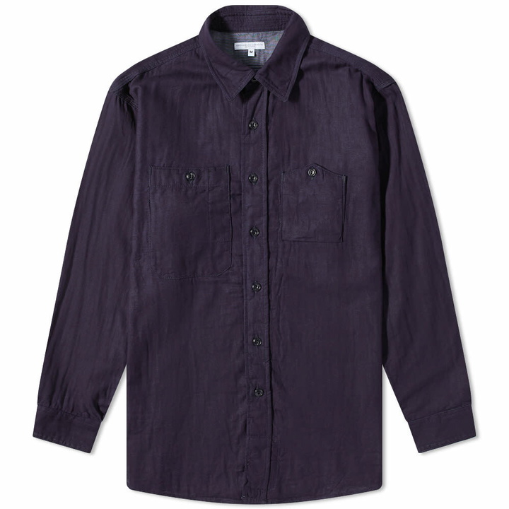 Photo: Engineered Garments Men's Work Shirt in Indigo