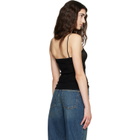 Isabel Marant Black Saloma Tank Top