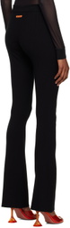 Heron Preston Black Flared Leggings