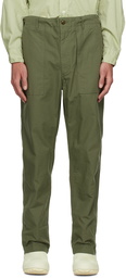 Engineered Garments Khaki Fatigue Trousers