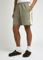 Wales Bonner Power Intarsia Cotton-blend Shorts Beige