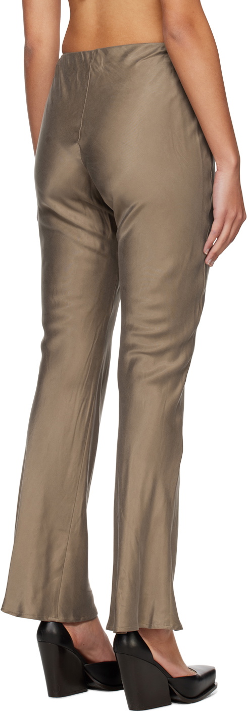 Yuzefi Brown Bias Trousers
