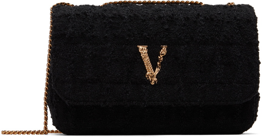 Photo: Versace Black Logo Bag