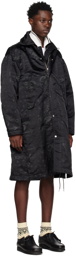 sacai Black Eric Haze Edition Coat