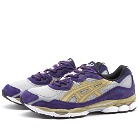 Asics Men's x Awake Gel-NYC Sneakers in Pure Sliver/Gothic Grape
