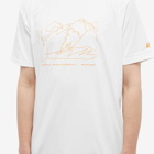 Snow Peak x Mountain Of Moods T-Shirt in White