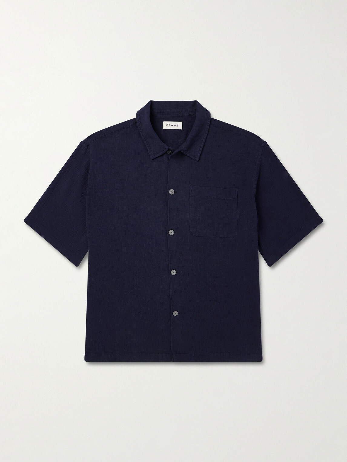 FRAME - Cotton Shirt - Blue