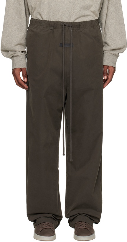 Photo: Essentials Gray Relaxed Trousers