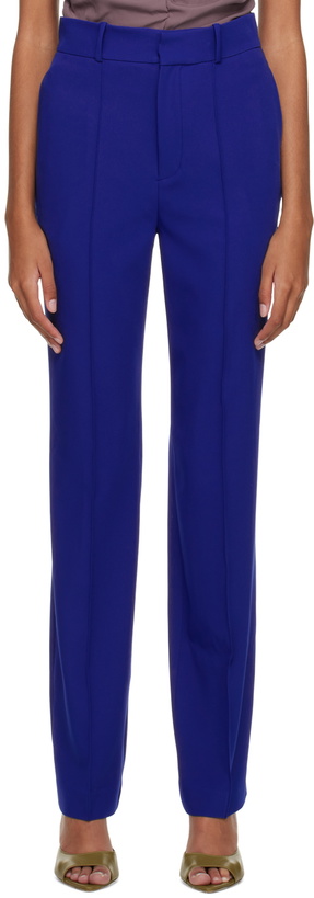 Photo: Yuzefi Blue Classic Tailored Trousers