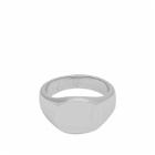 Serge DeNimes Men's Signet Ring in Sterling Silver