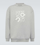 Loewe x On logo jersey sweatshirt