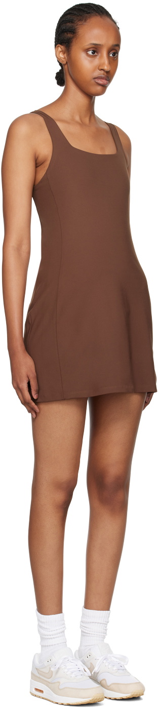 Girlfriend Collective Brown Tommy Dress
