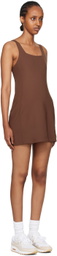 Girlfriend Collective Brown Tommy Dress