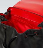 Christian Louboutin Explorafunk logo leather backpack
