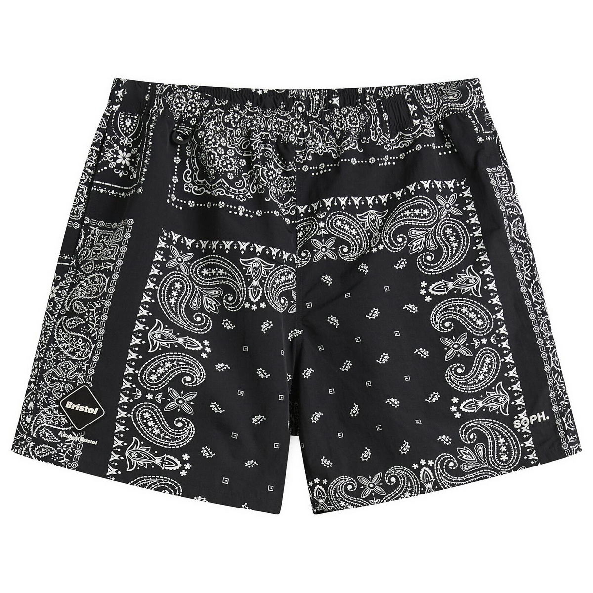 F.C. Real Bristol Men's Speed Camo Easy Shorts in Woodland F.C.