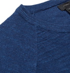 J.Crew - Mélange Cotton-Jersey Sweater - Men - Indigo