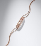 Messika Move Classique 18kt rose gold bracelet with diamonds