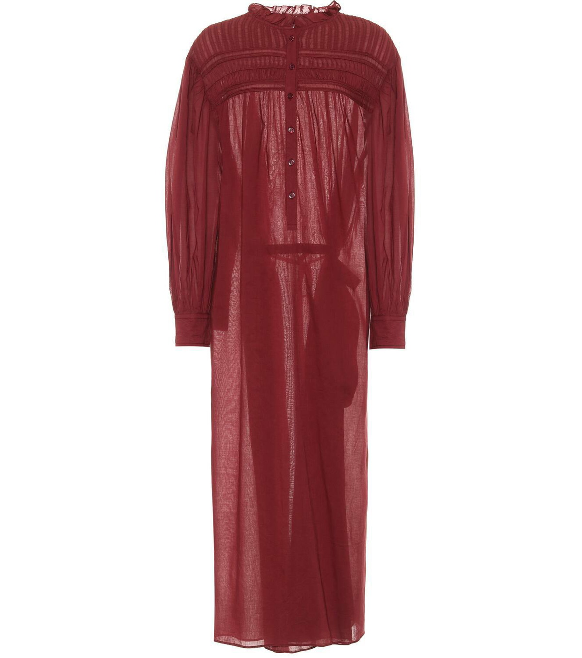 ワンピース Marant Etoile Briane Viscose Long Dress Isabel Marant Etoile Briane Dress in Khaki | REVOLVE