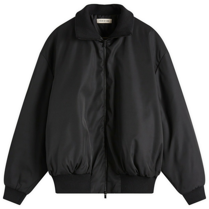Photo: Fear Of God Men's High Neck Bomber Jacket in Black