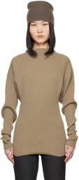 Rick Owens Gray Porterville Dafne Sweater