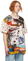 Vivienne Westwood Multicolor Snowman Oversized T-Shirt