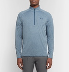 Under Armour - Mélange UA Tech 2.0 Half-Zip Top - Men - Light blue