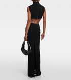 Mônot Mid-rise maxi skirt
