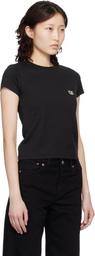 Kenzo Black Kenzo Paris 'KENZO Wild Tiger' Embroidered T-shirt
