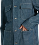 Loro Piana Dean denim field jacket