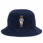 Polo Ralph Lauren Men's Bear Bucket Hat in Newport Navy