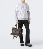 Balenciaga Le City Large leather tote bag