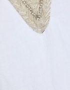 120% Lino Womens Top in White