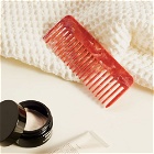 Re=Comb Recycled Plastic Hair Comb in Anemone
