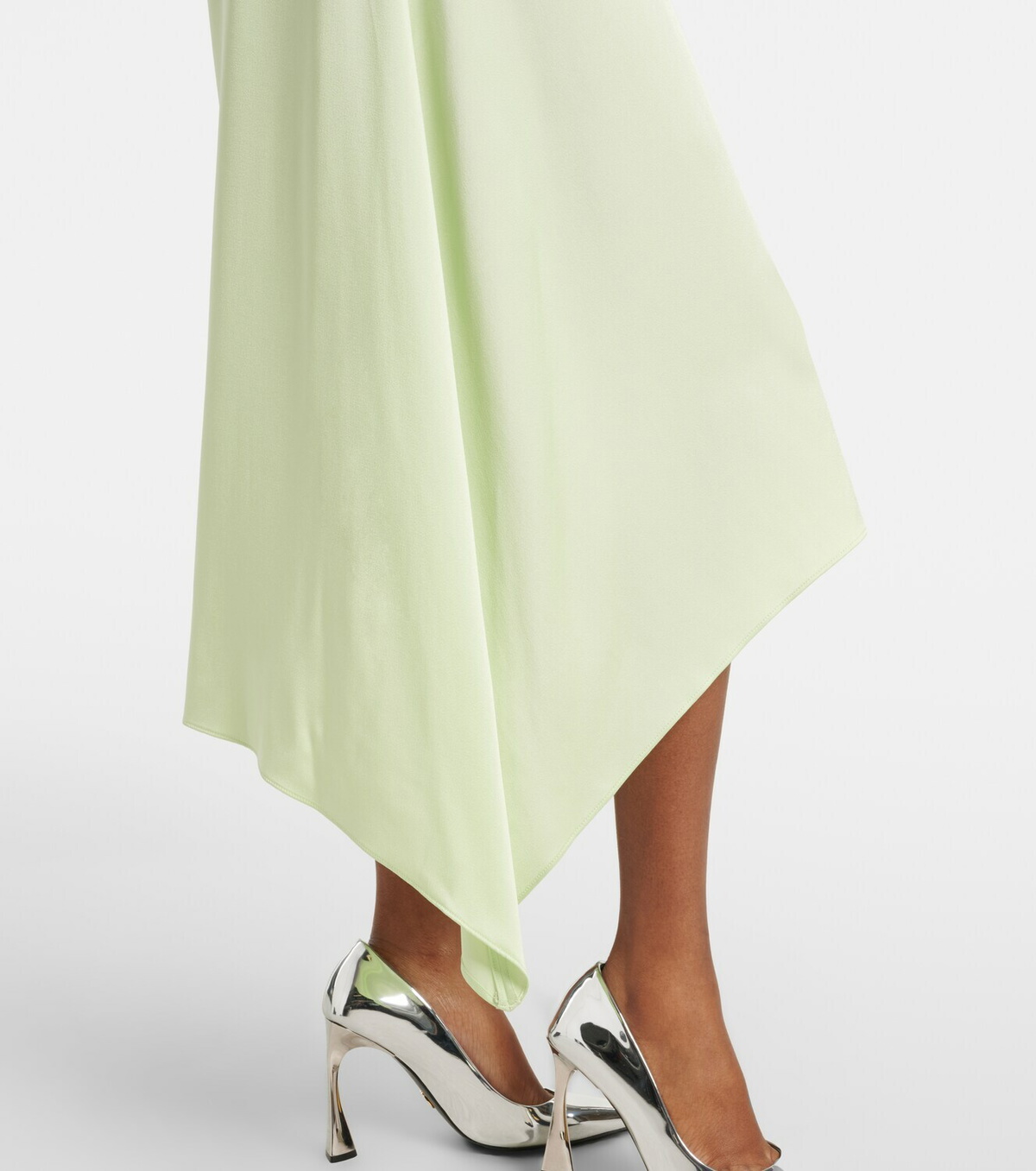 Stella McCartney Envers satin midi dress