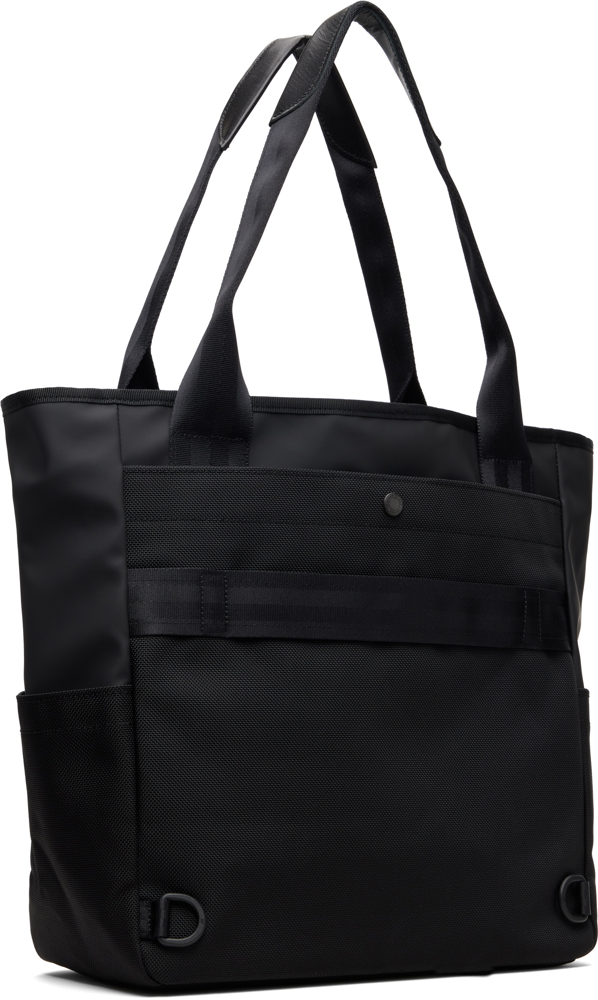 master-piece Black Slick Tote