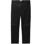 BOTTEGA VENETA - Tapered Cotton Trousers - Black