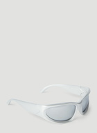 Balenciaga - Swift Oval Sunglasses in Grey