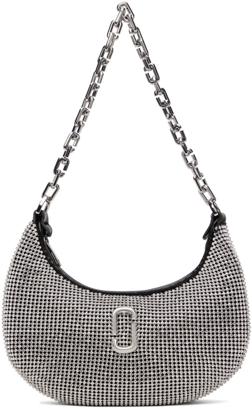 Photo: Marc Jacobs Silver 'The Rhinestone Small Curve' Bag