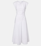 Veronica Beard Lisette cotton-blend midi dress